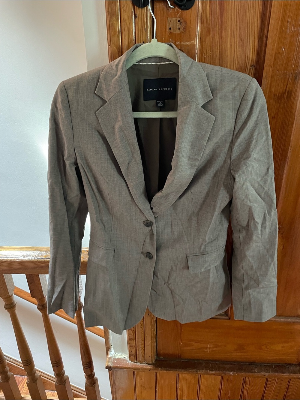 Banana Republic Gray Women's Blazer Sz 4
